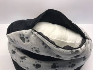Hundebett,Kuschelnest DREAMLAND BLACK Gr.2