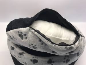 Hundebett,Kuschelnest DREAMLAND BLACK