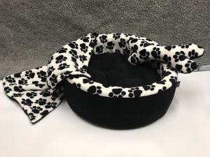 Hundebett,Kuschelnest DREAMLAND BLACK Gr.2