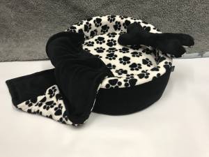Hundebett,Kuschelnest DREAMLAND BLACK Gr.2