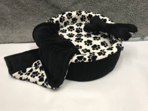 Hundebett,Kuschelnest DREAMLAND BLACK