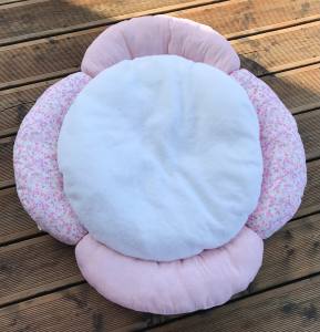 Hundebett,Kuschelnest PINK inkl.Decke,Kissen,Spielzeug