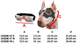 Hundebrille DOGOPTICS BIKER BLACK CLEAR LENS