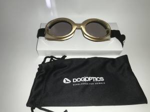 Hundebrille SUNGLASSES IBIZA GOLD S