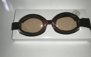 Hundebrille SUNGLASSES IBIZA ROTBRAUN S