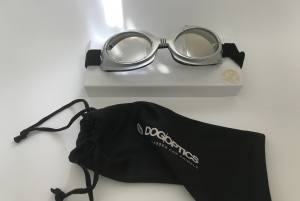 Hundebrille SUNGLASSES IBIZA SILVER S