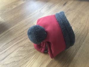 Hundecappy mit Bommel ,Wintermütze ATLANTA