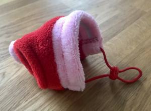 Hundecappy mit Bommel,Wintermütze VALENTINE
