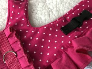 Hundegschirr Pünktchen Pink