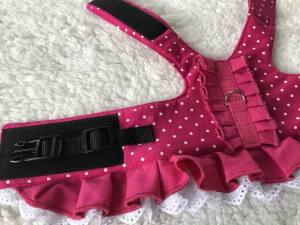 Hundegschirr Pünktchen Pink