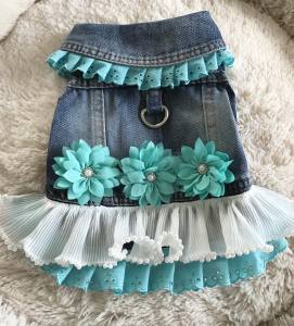 Hundejacke Jeansjacke Weste AMANDA