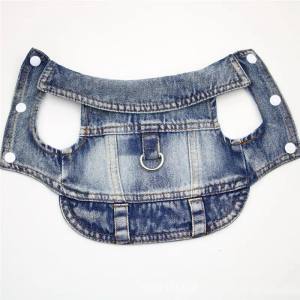 Hundejacke Jeansjacke Weste Blue