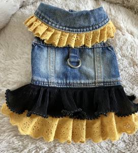 Hundejacke Jeansjacke Weste TARA