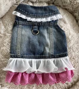 Hundejacke Jeansjacke Weste XENIA