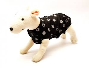 Hundejacke - Regenjacke TATZE SCHWARZ