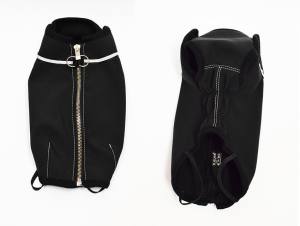 SOFTSHELL BLACK Hundejacke -Winterjacke-Übergangsjacke