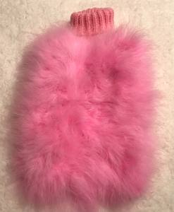 Hundepullover LUX PINK  mit Federn