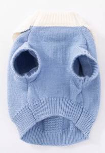 Hundepullover mit Knöpfen für Hunde HASE BLAU
