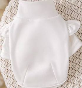 Hundeshirt T-Shirt Weiss Süss