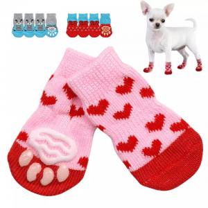 Hundesocken Katzensocken HERZ