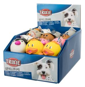 Hundespielzeug kleine Figur Balltier aus Latex