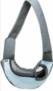 Hundetasche Fronttasche Sling blau