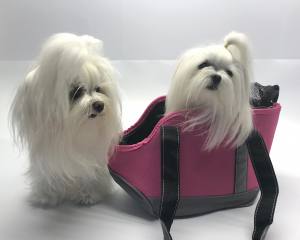 Hundetragetasche ALEA in Pink