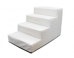 Hundetreppe DogsZone KUNSTLEDER /STOFF Gr.S/4-40 cm hoch RESTSTÜCKE