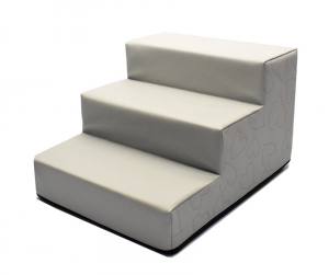 Hundetreppe KUNSTLEDER HERZ Gr.S/3-30 cm hoch