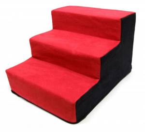 Hundetreppe DogsZone VICTORIA 2 in Wildlederoptik Gr.S/3