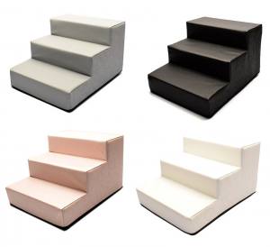 Hundetreppe KUNSTLEDER HERZ Gr.S/3-30 cm hoch