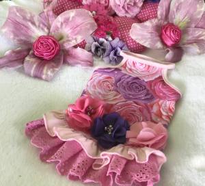 Kleidchen Shirt ROSE GARDEN für Hunde