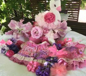 Kleidchen Shirt ROSE GARDEN für Hunde