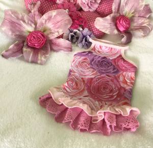 Kleidchen Shirt ROSE GARDEN für Hunde