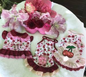Kleidchen Shirt SWEET CHERRY für Hunde