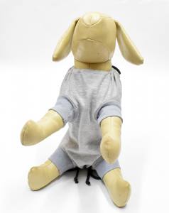 OP Body Hemd für Hunde GREY LIGHT