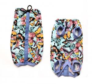 OP Body BLUE BUTTERFLY Hunde Body EXTRA für Weibchen