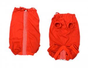 OP Body Hunde Body EXTRA für Weibchen RED