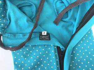 OP Body Hunde Body Rüde/Weibchen DOTS SKYBLUE