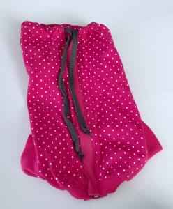 OP Body Hunde Body/Weibchen DOTS PINK
