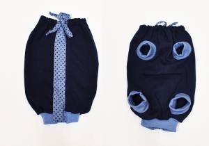OP Body Hunde Body aus Baumwolle DARK BLUE
