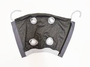 OP Body Hunde Body aus Baumwolle GREY