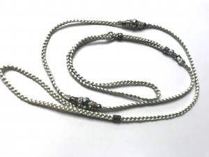 PEARL GREY 2 Showleine,Vorführleine,Ausstellungsleine 5mm