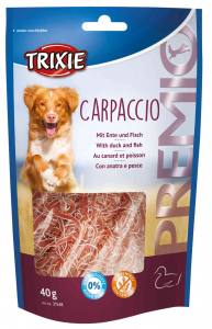 PREMIO Carpaccio (Fleischgehalt 65 %, Fischgehalt 20 % ) 40 G ohne Zuckezusatz