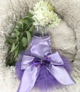 PartyKleid ,Hochzeitkleid Brautkleid FLIEDER BEAUTY DOG