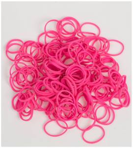 Paw Marks PINK Latex Wrapping Bands 16mm 100 Stück