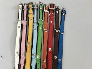 Personalisierte Hundehalsband aus Leder *GLAMOUR* Gr.2