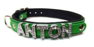 Personalisierte Hundehalsband*GLAMOUR*BIG DOG Gr.7