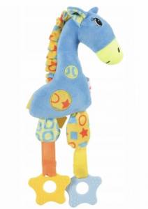 Plüsch Giraffe Blau Spielzeug für Hunde und Welpen