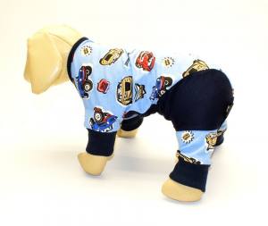 Pyjama Jogginganzug * BLUE CAR *Hausanzug